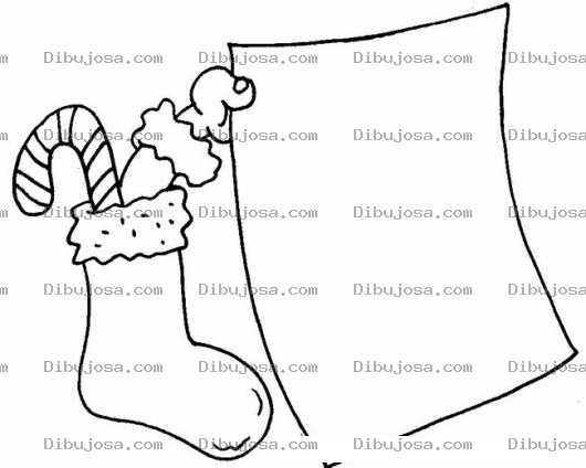 Dibujo para colorear Carta Para Santa Claus Dibujo De Una Carta En Blanco Para Colorear Imprimir Y Escribirle A Santaclaus
