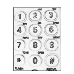 Dibujo para colorear Colorear Los Numeros Del Telefono Teclado De Telefono Digital