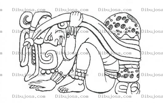 Dibujo para colorear Dibujomaya Para Pintar Y Colorear