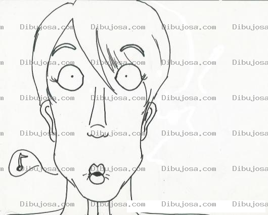 Dibujo para colorear Silbido Dibujo De Hombre Silbador Silbando Para Pintar Y Colorear Silvido De Chico Silvador Silvando