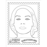 Dibujo para colorear Dejame Que Te Cuente Limeno Dibujo De Chabuca Granda Cantante Peruana Maria Isabel Granda Larco Para Pintar Y Colorear