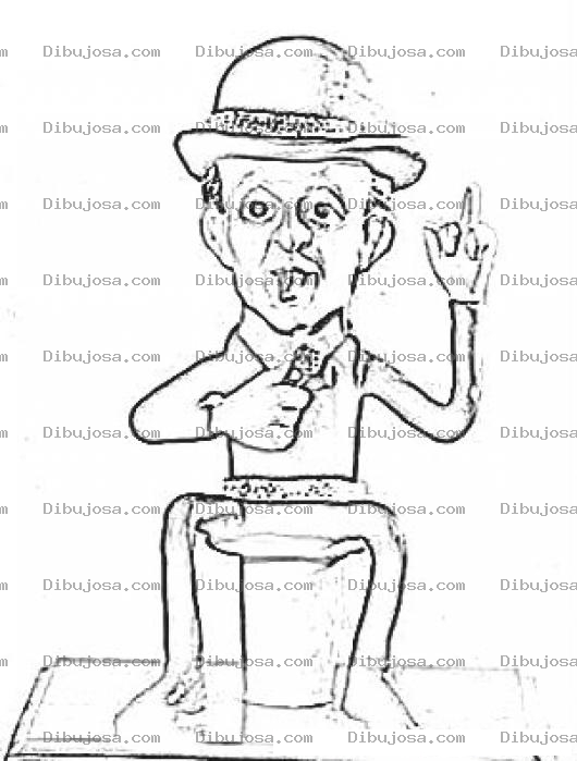 Dibujo para colorear Pedro Altamiranda El Buhonero Dibujo De Pedirto Altamiranda Cantante De Panama Para Pintar Y Colorear
