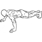 Dibujo para colorear Dibujo De Despechadas Para Pintar Y Colorear Ejercicio De Lagartijas Y Dominadas