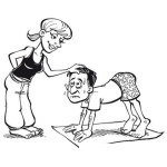Dibujo para colorear Amastradora De Hombres Dibujo De Una Mujer Amaestrando A Un Hombre Para Pintar Y Colorear A Una Entrenadora Personal Diciendo Buen Chico