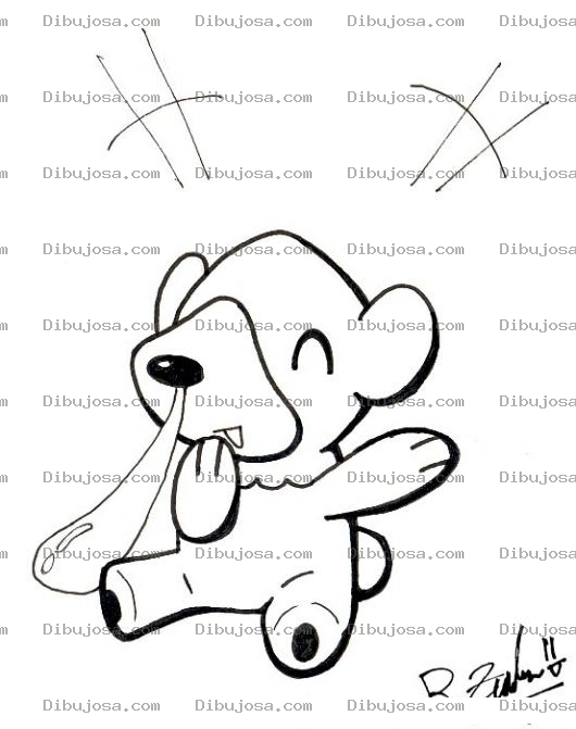 Dibujo para colorear Gripe Con Mocos Dibujo De Oso Con Mocos Para Pintar Y Colorear Osito Moquiento