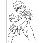 Dibujo para colorear Ben10paracolorear Dibujo De Ben 10 Para Colorear Y Pintar