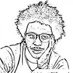 Dibujo para colorear Colorear kalimba