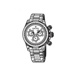 Dibujo para colorear Rolexpresidente Dibujo De Reloj Rolex Presidente Para Pintar Y Colorear