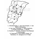 Dibujo para colorear Colorear Mapa del departamento de Chimaltenango, Lamina del Departamento de Chimaltenango Guatemala