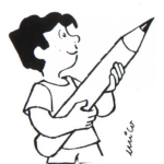 Dibujo para colorear Dibujo De Lapiz Gigante Para Pintar Y Colorear