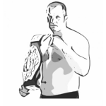 Dibujo para colorear Fedor Emelianenko Coloring Page
