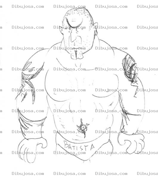Dibujo para colorear Dibujo De Batista Para Colorear