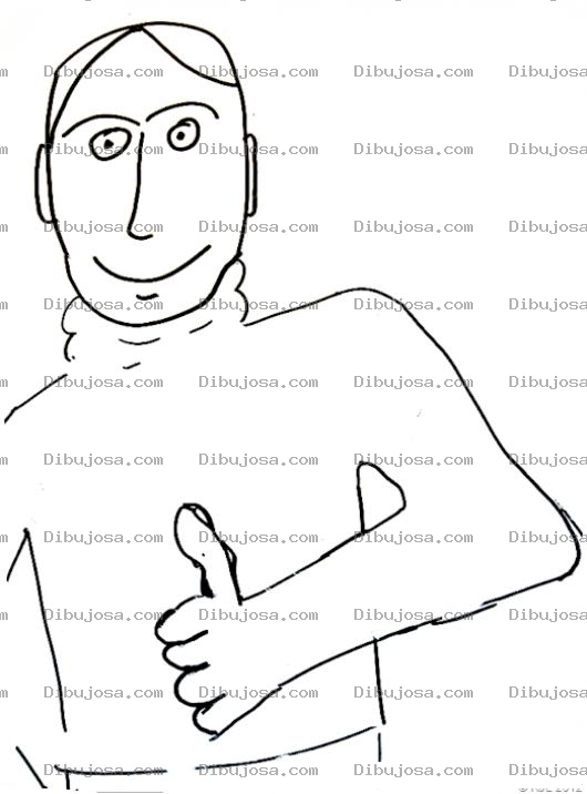 Dibujo para colorear Chavo Buena Onda Para Colorear