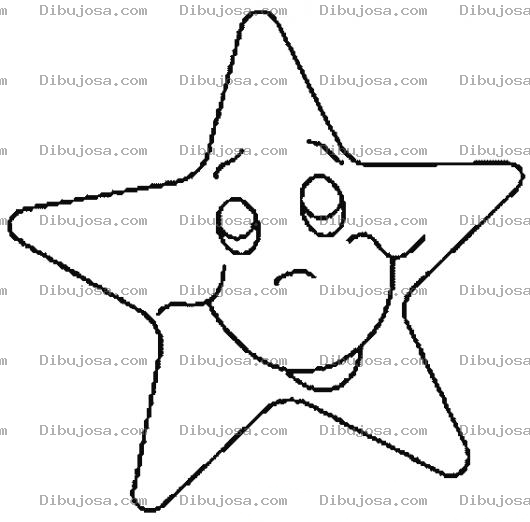 Dibujo para colorear Estrellitadondeestas Dibujo De Estrellita Feliz Y Contenta Para Pintar Y Colorear