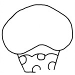 Dibujo para colorear Colorear Cubiletio