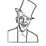 Dibujo para colorear Fredastaire Dibujo De Fred Astaire Cantante De Piutting On The Ritz Para Pintar Y Colorear