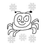 Dibujo para colorear Colorear Arana