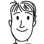 Dibujo para colorear Cara De Inocente Para Pintar Y Colorear Dibujo De Nino Bueno