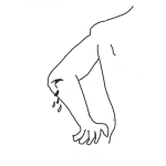 Dibujo para colorear Herida En El Codo Por Caida Para Pintar Y Colorear Codo Abierto Que Necesita 3 Puntos Antibiotico De Amoxicilina Y Diclofenaco 2 Veces Al Dia Durante 7 Dias
