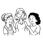 Dibujo para colorear Chismechisme Dibujo De Viejas Chismosas Hablando Chismes Para Pintar Y Colorear Mujeres Habladoras Uqe No Les Gustan Los Chismes Pero Las Entretiene