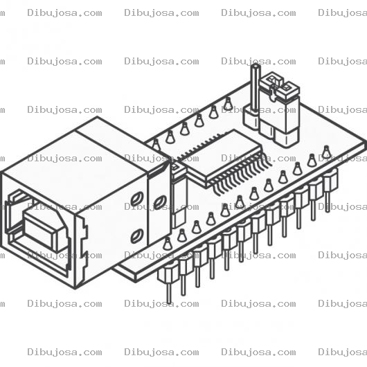 Dibujo para colorear Quemador De Pics Para Pintar Y Colorear Programador De Eproms