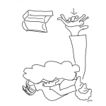 Dibujo para colorear Dibujo De DIOS Recogiendo A Una Persona En El Dia De Su Muerte Pues Solo DIOS Sabe Cuantos Dias Nos Permitira Vivir En Esta Tierra