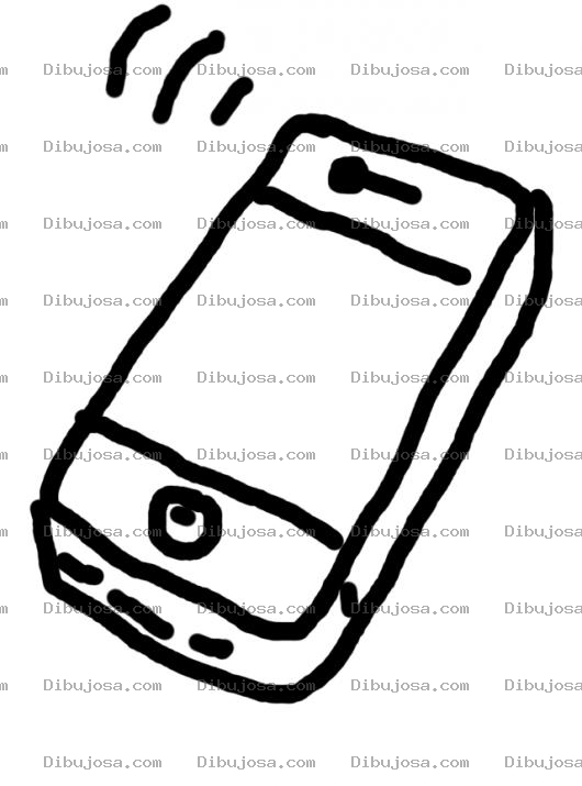Dibujo para colorear Dibujo De Iphone 4s Para Pintar Y Colorear Iphone4