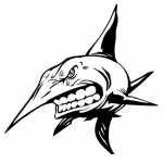 Dibujo para colorear Dibujo De Pez Espada Para Colorear