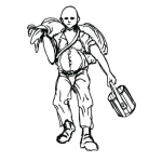 Dibujo para colorear Trabajador Del Campo Para Colorear
