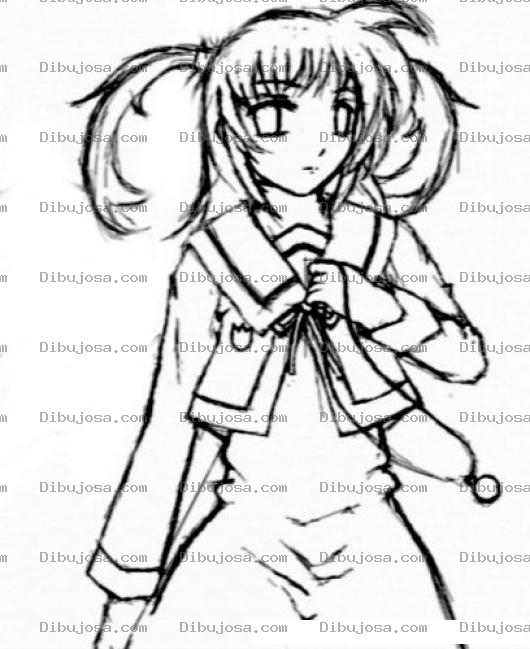 Dibujo para colorear Hermana De Candy Para Colorear