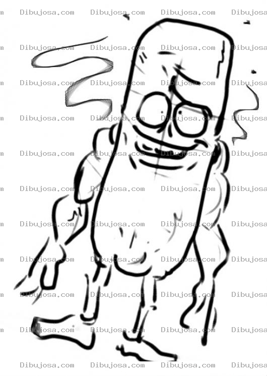 Dibujo para colorear Mojon Hediondo Con Patas Dibujo De Un Pedazo De Estiercol Caminando Para Pintar Y Colorear Un Cerote Mal Oliente