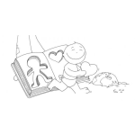 Dibujo para colorear El Bebe De Los Cuentos Para Pintar Y Colorear Cuento Vivo