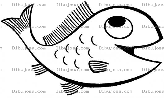Dibujo para colorear Colorear Pescado