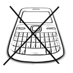 Dibujo para colorear Rotulo De No Se Permiten Celulares Para Colorear
