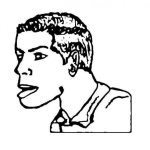 Dibujo para colorear Chico Boca Abierta Para Colorear