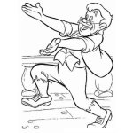 Dibujo para colorear Colorear a Gepeto