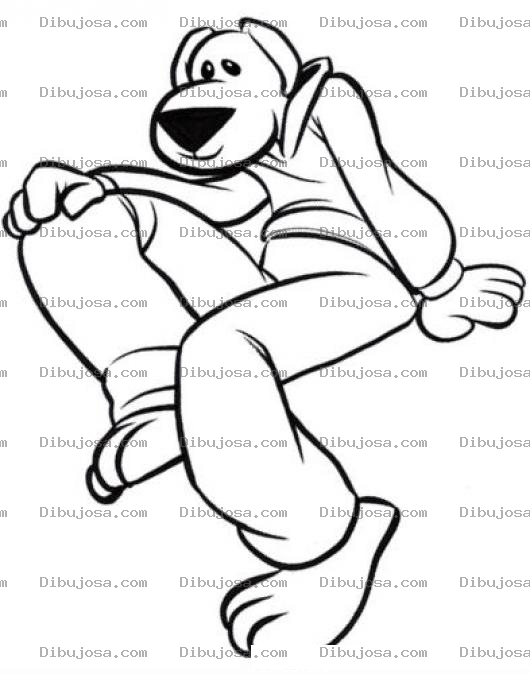 Dibujo para colorear Perro Con Cuerpo De Hombre Para Pintar Y Colorear Perrohombre Hombreperro