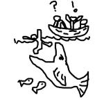 Dibujo para colorear Jonasyelgranpez Dibujo De Jonas Y La Ballena Para Pintar Y Colorear