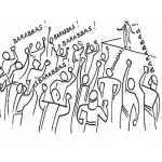 Dibujo para colorear Barabbas Barabbas Dibujo De La Liberacion De Barrabas Para Pintar Y Colorear