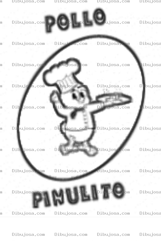 Dibujo para colorear Pollopinulito El Pollo Mas Rico De Guatemala Para Pintar Y Colorear Pollo Pinulito Pinulitopinulito