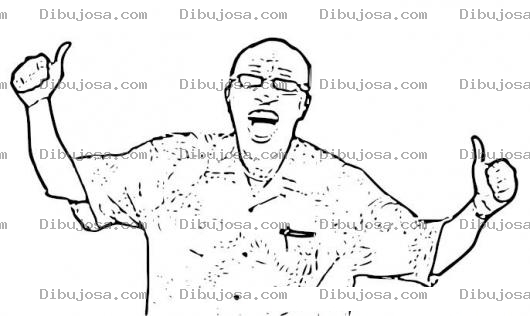 Dibujo para colorear Dibujo Del Director De Sabro.net Para Pintar Y Colorear