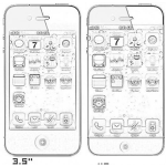 Dibujo para colorear Diferencia Del Iphone 4 Y El Iphone 5 Para Pintar Y Colorear