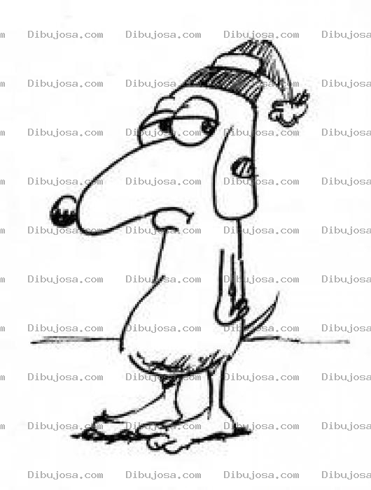 Dibujo para colorear Perro Aburrido Guau Guau Dibujo De Un Chucho Aburrido Para Colorear Aburrimiento Guauguau