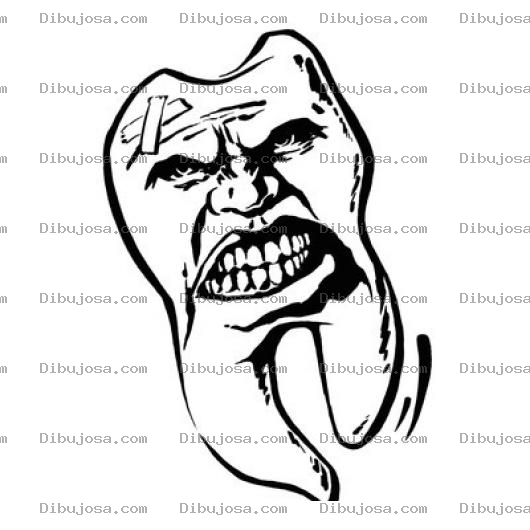 Dibujo para colorear Muela Del Juicio Dolorosa Para Pintar Y Colorear