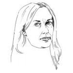 Dibujo para colorear Rubia Adulta Dibujo De Una Rubia Cincuentona Para Pintar Y Colorear A Una Senora Rubia Con Arrugas Guerona Canchona Chelona