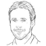Dibujo para colorear Dibujo De Hombre Caucastico Para Pintar Y Colorear Chico Europeo