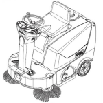 Dibujo para colorear Carrito Barredor Dibujo De Maquina Barredora Para Pintar Y Colorear Dibujo De Carro Limpiador Publico