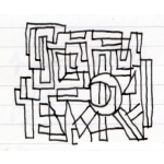 Dibujo para colorear Dibujo Abstracto Para Pintar Y Colorear
