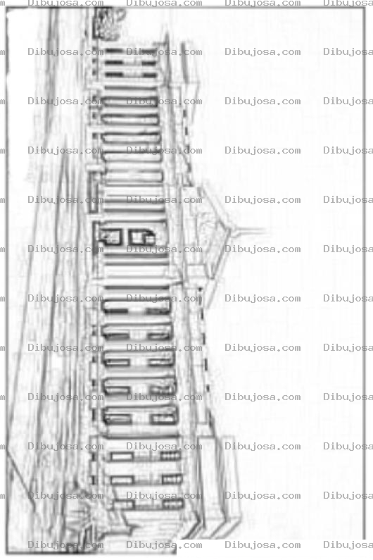 Dibujo para colorear Palacio Nacional De Nicaragua Para Colorear