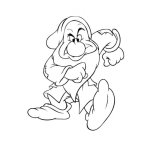 Dibujo para colorear Enano Justiciero Para Colorear